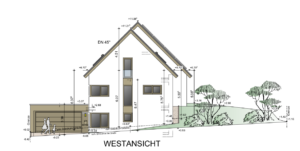 Hausbesichtigung Karlburger Holzbau Hausmesse Holzbau